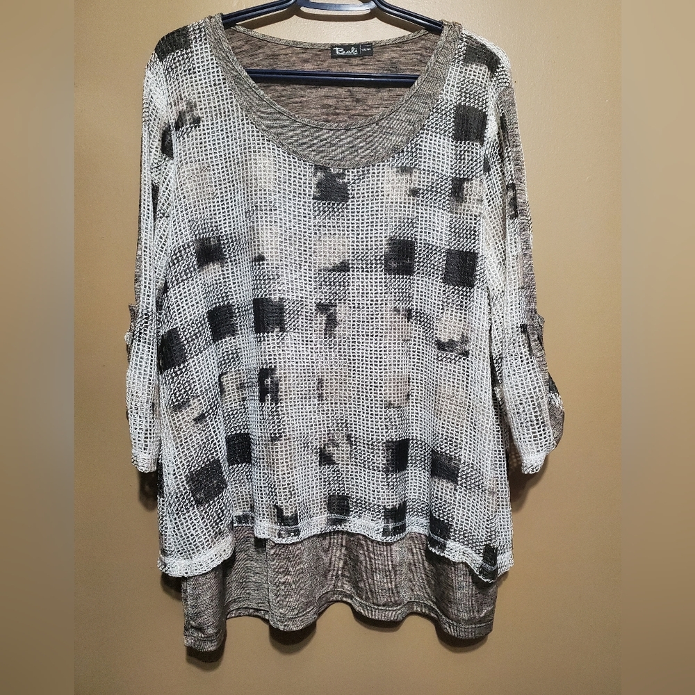 XXL layered shirt